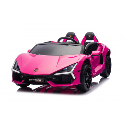 Elektrické autíčko Lamborghini Revuelto ružové 